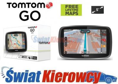 GPS TOMTOM GO 500 DOŻYWOTNIA AKTUALIZACJA MAP K-CE