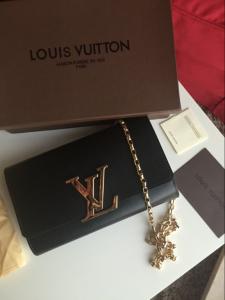 Torba kopertówka LV Louis Vuitton czarna - 5910029930 - oficjalne archiwum  Allegro