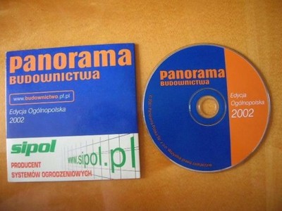 Płyta CD: Panorama budownictwa 2002