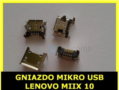 GNIAZDO MIKRO USB LENOVO MIIX 10