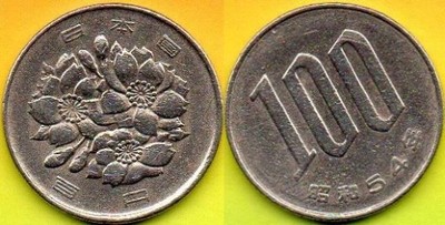 Japonia  100  Yen  1979 r.