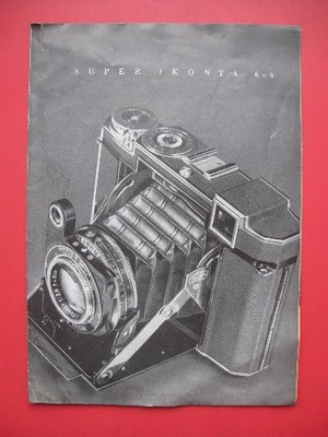 Aparaty fotograficzne ZEISS IKON KATALOG pol 1938