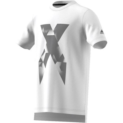 Koszulka adidas YB X GRAPH TEE BQ2932 164 cm biały