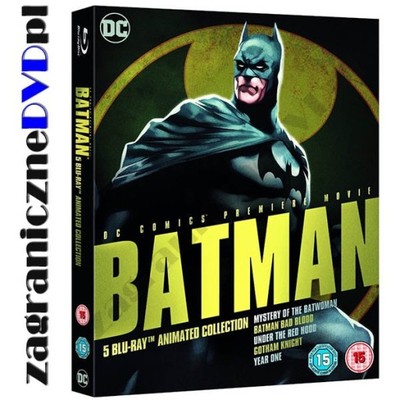 Batman Animated 5 Blu-ray Animowany /Mroczne Czasy