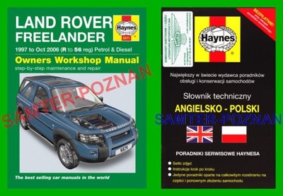 Land Rover Freelander 1997-2006 instrukcja napraw