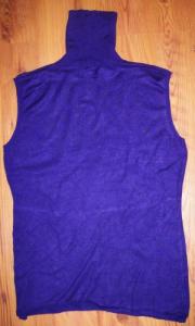 Bluzka sweter fioletowy 40 L/42 XL jagodowy
