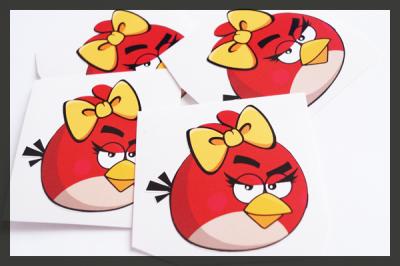 Angry Birds Red Lady - 5cm cult pig game star wars