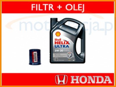 Oe Honda Filtr+Olej 5W30 4L Honda Accord 2.0 08- - 6343725270 - Oficjalne Archiwum Allegro