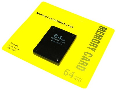 KARTA PAMIĘCI 64 MB W BLISTRZE PS2