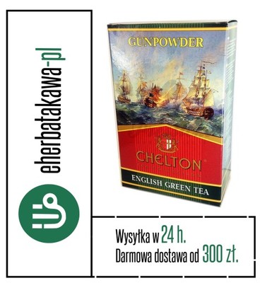 Chelton Gunpowder herbata zielona liściasta 100 g