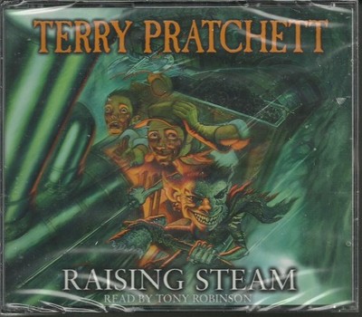RAISING STEAM TERRY PRATCHETT 4xCD AUDIOBOOK NOWY