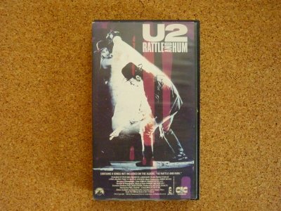 U2 - Rattle And Hum  / unikat kaseta VHS Japonia !