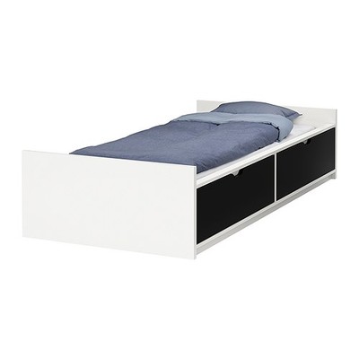 Łóżko IKEA z szufladami - 6808612273 - oficjalne archiwum Allegro