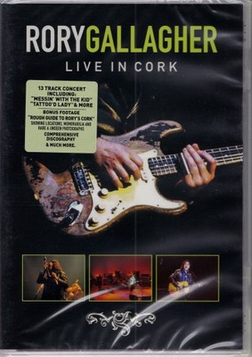 DVD- RORY GALLAGHER- LIVE IN CORK (NOWA W FOLII)