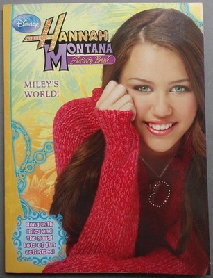 Hannah Montana Activiti book Mileys world