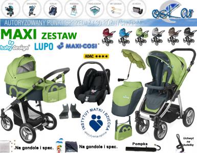 LUPO 3W1 BABY DESIGN+MAXI COSI CITI-BESAFE+GRATISY