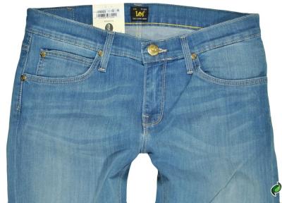 LEE spodnie biodrowki zwezane jeans JADE W27 L33