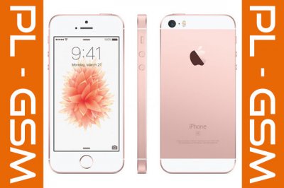 = APPLE iPhone SE 64GB Rose Gold Różowy +GRATIS! =