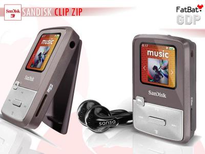 Sandisk SANSA CLIP ZIP 4GB mp3 Szary PROMOCJA - 3699366887 - oficjalne  archiwum Allegro