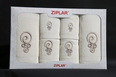 KOMPLETY ręczników 6 szt. ZIPLAR różne kolory - 6959919462 - oficjalne  archiwum Allegro