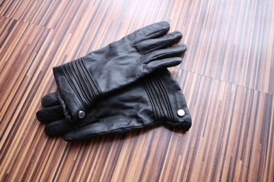Skórzane rękawiczki OCHNIK roz 7