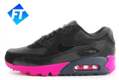 FT Nike Air Max 90 325213 028 Czarne Różowe 38 - 4588297480 - oficjalne  archiwum Allegro