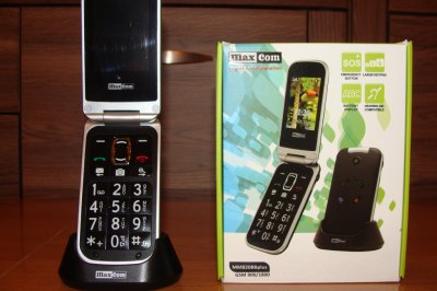 Telefon Maxcom MM820BB  dla osób starszych