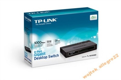 TP-Link TL-SG1008D Switch GIGABITOWY 8 port BCM