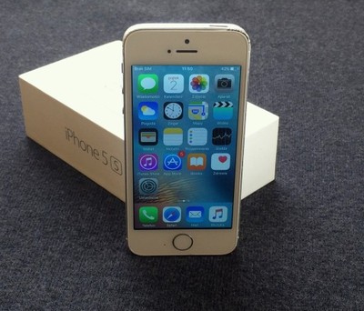 Uzywany Apple Iphone 5s 16gb Silver 6632119932 Oficjalne Archiwum Allegro