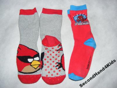 SPIDERMAN__ANGRY BIRD__FROTTE Z ABS__2 PARY