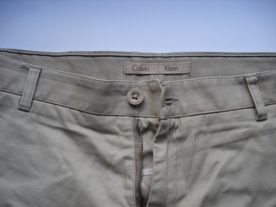CALVIN KLEIN spodnie beżowe roz. 34x34