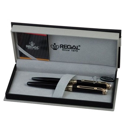 ZESTAW KOMPLET Pióro i długopis REGAL RE46PD IKiUI - 6573830997 - oficjalne  archiwum Allegro
