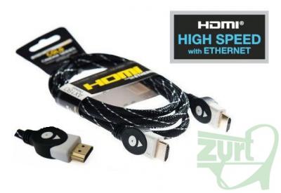 KABEL HDMI AX180 PRIMA 1,8m FULL HD BLU-RAY 3D - 5996162809 - oficjalne  archiwum Allegro