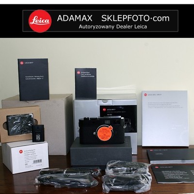 Leica M9-P Black Body BOX Stan Bardzo Dobry KplFab