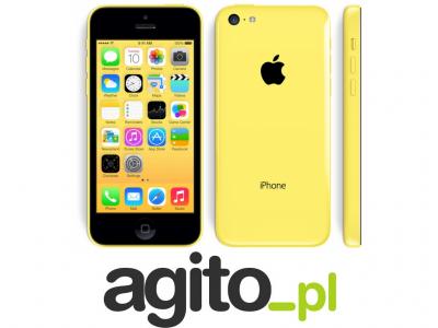 NOWY Apple iPhone 5C 16GB żółty 4'' 8MP FVAT23%
