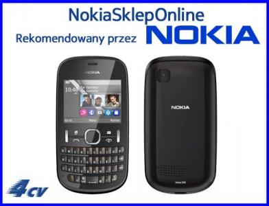 Nokia Asha 200 Dual Sim Black, Nokia PL, FV23%