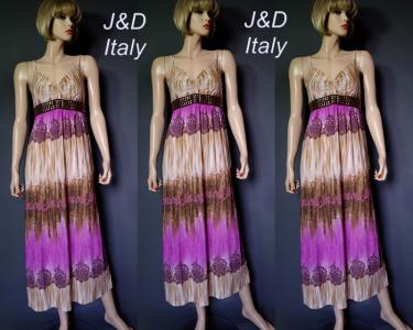 Sukienka maxi J&amp;D Italy 42 XL j.nowa