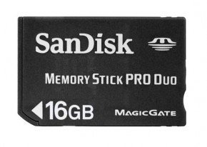 KARTA PAMIĘCI MEMORY STICK PRO Duo 16 GB SANDISK