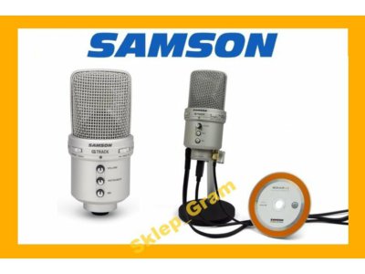 Samson G-track mikrofon pojemnościowy studyjny USB