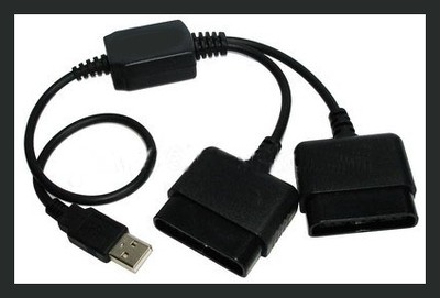 ZCB7 NOWA PRZEJŚCIÓWKA USB NA PS/PSX/PS2 2-JOYPADY
