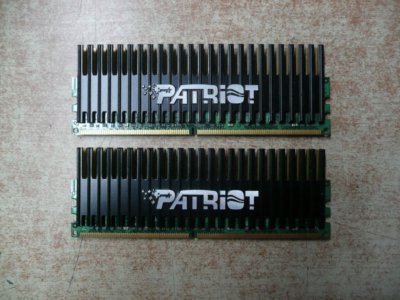 PAMIĘĆ RAM DDR 2 / PATRIOT 2 X 2GB - USZKODOZNA