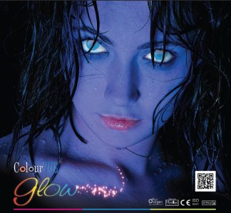 ColourVUE Glow Iluminate UV +Płyn   +3 Para Gratis