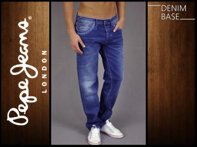 Pepe Jeans Spodnie HOXTON L20 rozmiar 38/32 - 5732384784 - oficjalne  archiwum Allegro