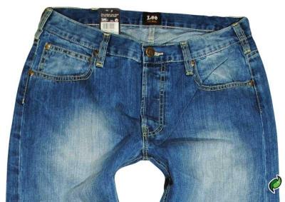 LEE spodnie meskie biodrowki jeans KNOX W31 L34 - 2666033821 - oficjalne  archiwum Allegro