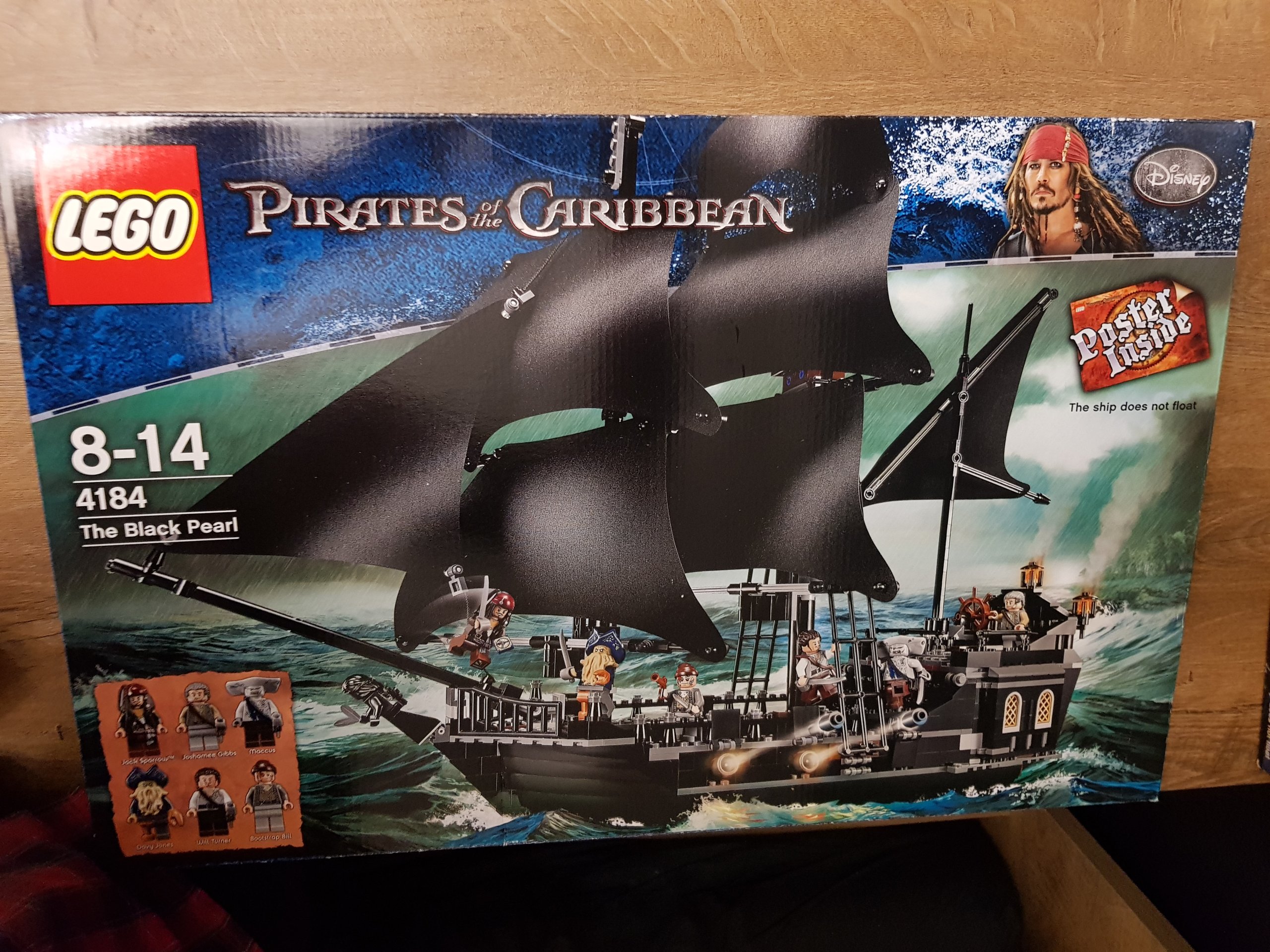 LEGO piraci z Karaibów Pirates Czarna Perła 4184 - 7074135285 - oficjalne  archiwum Allegro