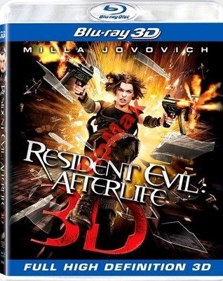 RESIDENT EVIL Afterlife 3D Blu-ray FOLIA