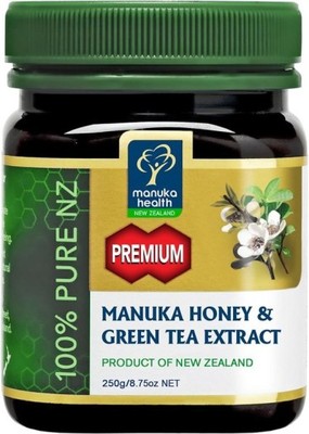 Miód Manuka MGO250+ z ekstrakt z zielonej herbaty