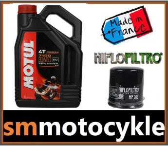 Olej Motul 7100 20W50 4l + filtr oleju, ORYGINALNY