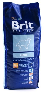 BRIT Premium LIGHT 15kg +WYBIERZ
