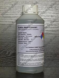 GLIKOL 1,2 PROPYLENOWY 99,9% C3H8O2 liquid 500 ml